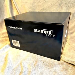 Stamps.com Pro Thermal Label Printer, Adapter & Cable New In Box!!